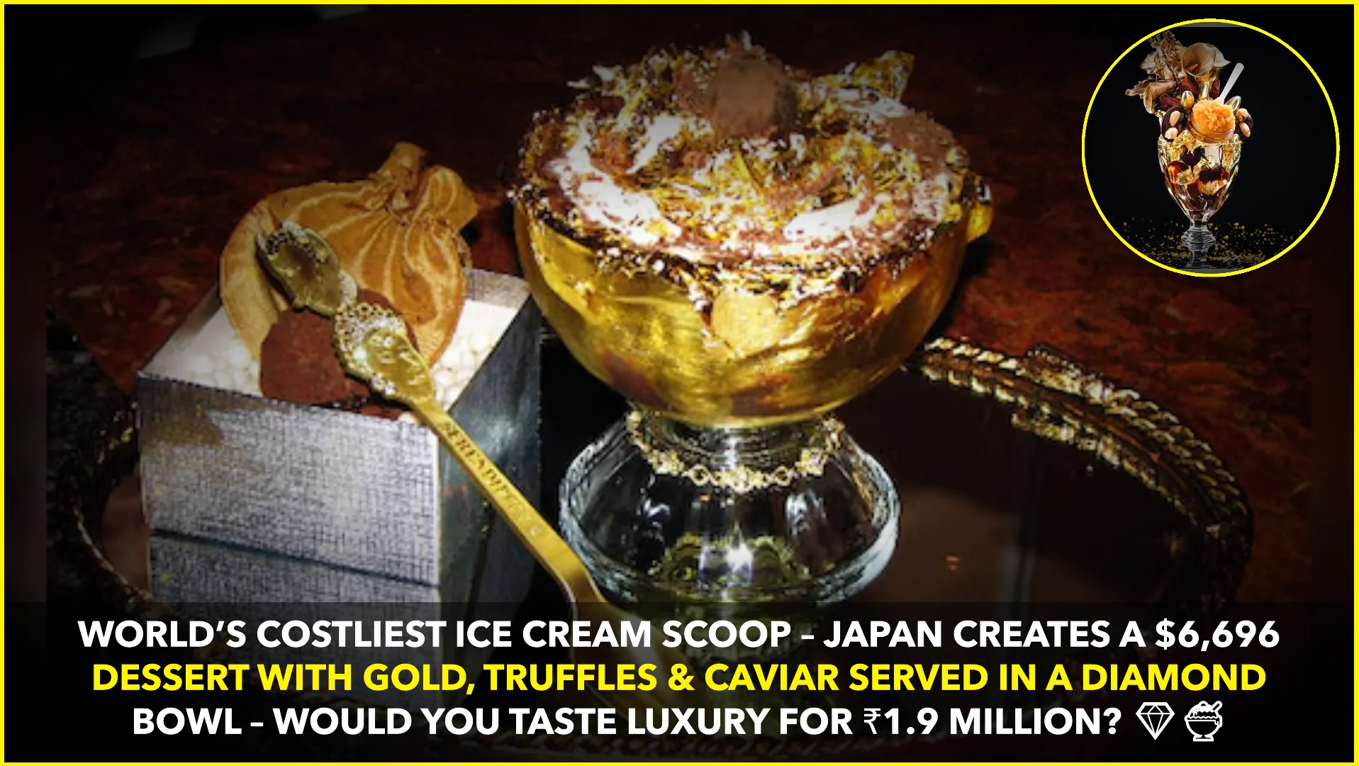 World's Most Expensive Ice Cream Scoop: A $6,696 Indulgence from Japan