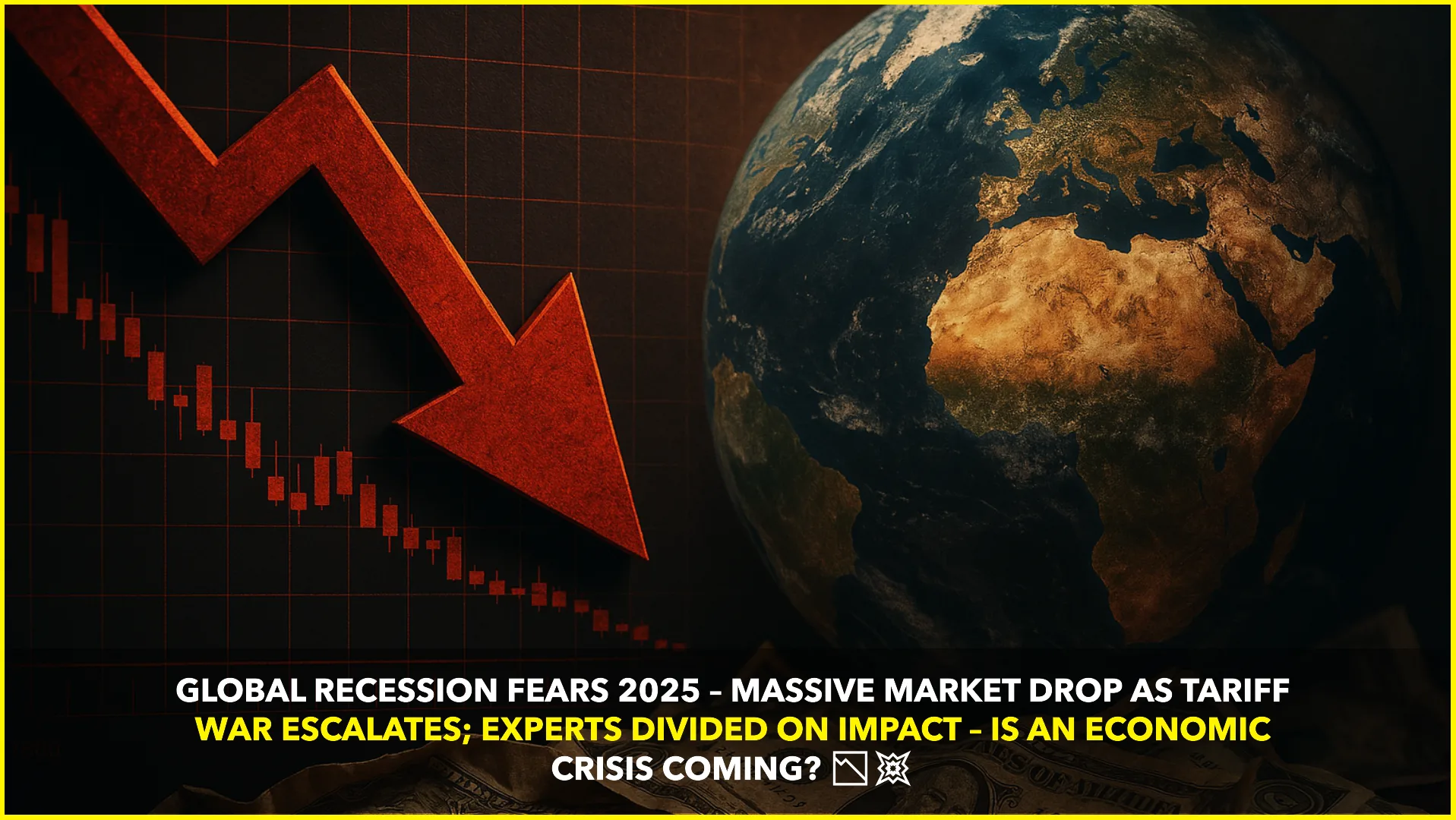 Global Recession Fears Loom in 2025 Amid Tariff Tensions and Market Volatility