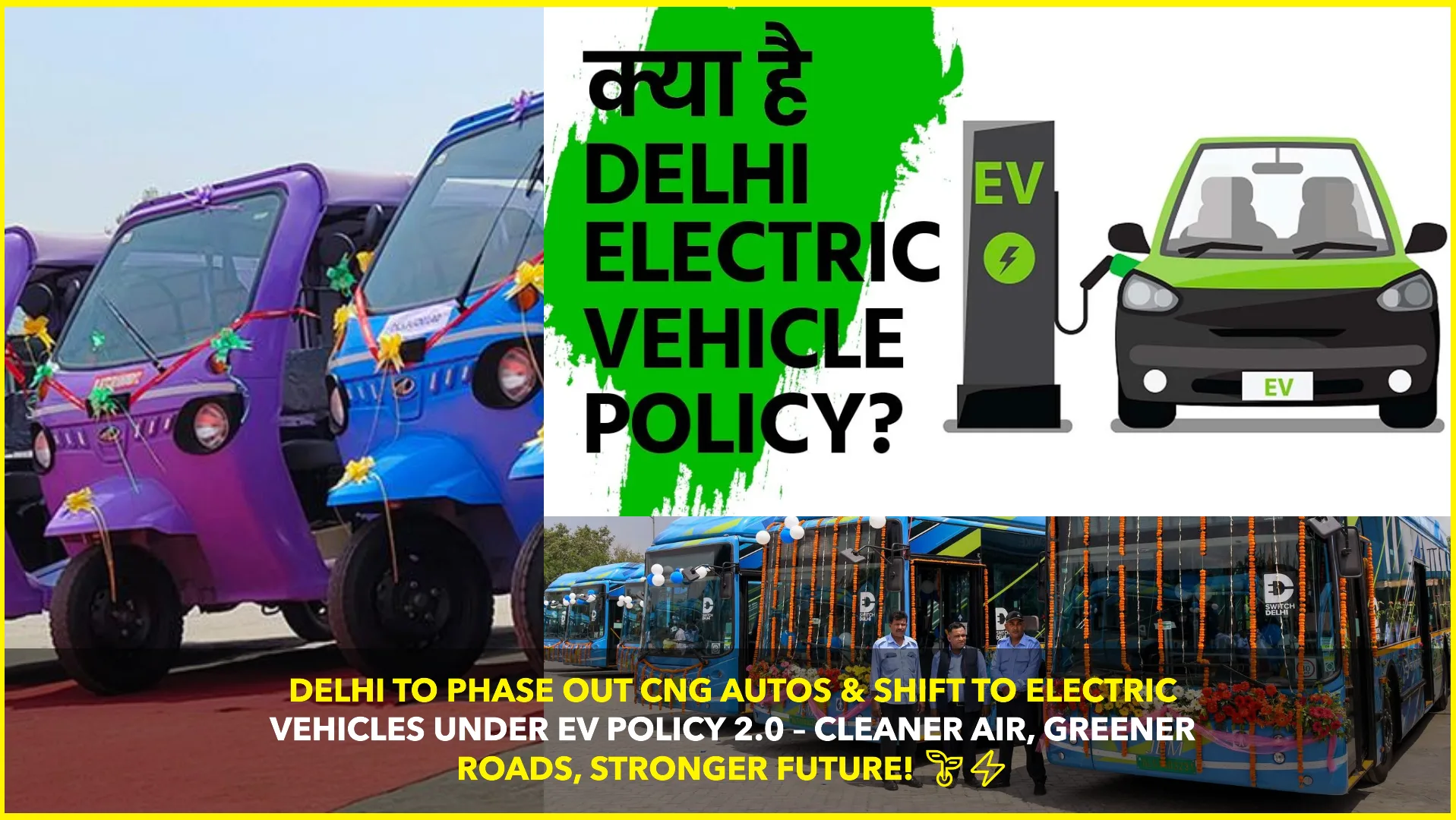 Delhi's Electric Vehicle Policy 2.0: A Bold Step Towards Sustainable Urban Mobility