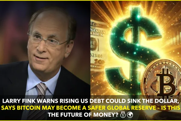 BlackRock CEO Larry Fink Raises Alarm on US Dollar’s Future, Points to Bitcoin as Potential Alternative BlackRock CEO Larry Fink Raises Alarm on US Dollar’s Future, Points to Bitcoin as Potential Alternative