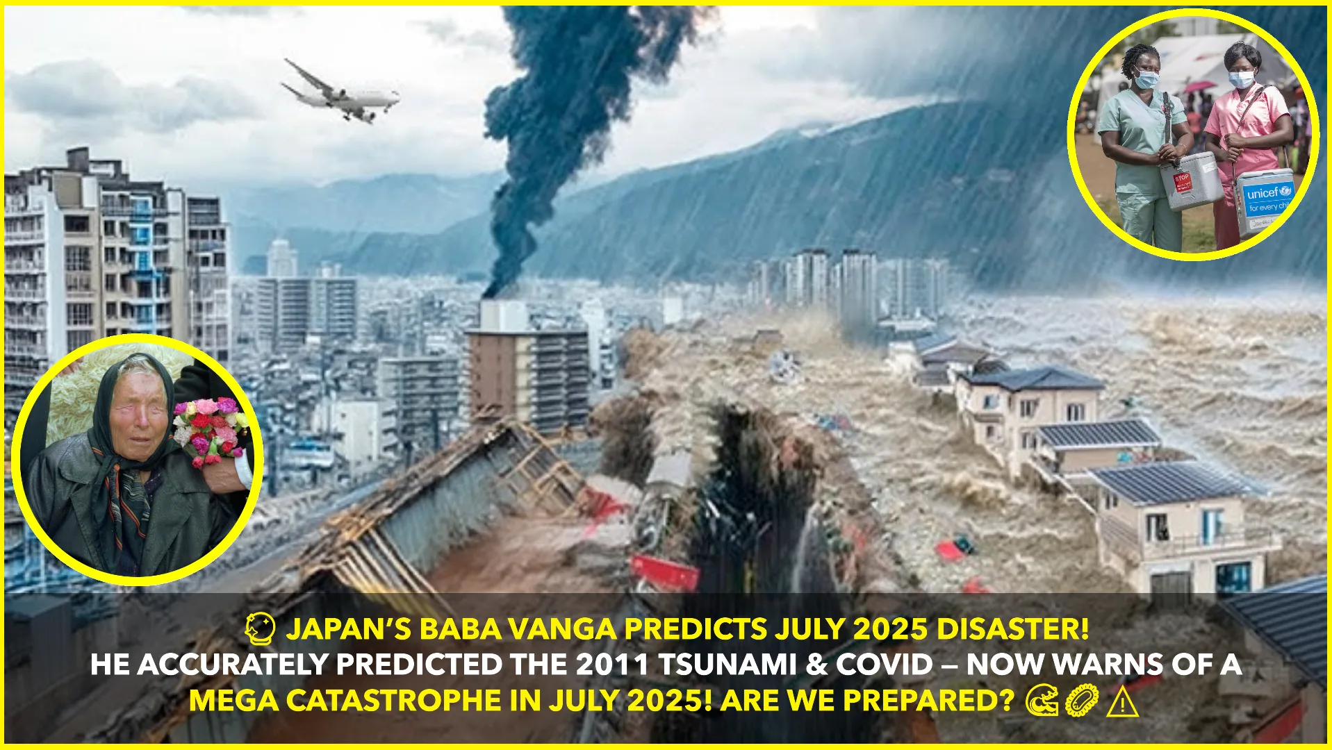Japan’s Baba Vanga: He Predicted 2011 Tsunami & COVID-19 — Now Warns of Mega Disaster in July 2025! 🌊🦠⚠️