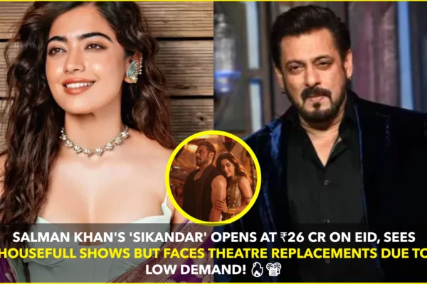 Sikandar Box Office Collection: Salman Khan's Eid Release Opens at ₹26 Crore, Faces Mixed Audience Response
