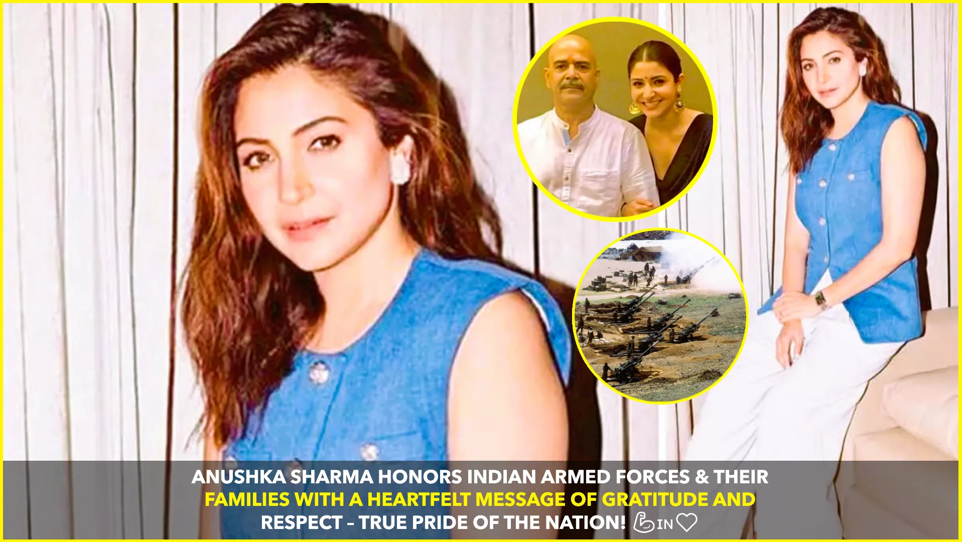 Anushka Sharma Expresses Gratitude to Indian Armed Forces Amid Rising Tensions