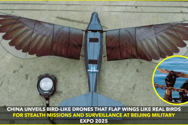China Unveils Bird-Like Drones for Stealth Missions China Unveils Bird-Like Drones for Stealth Missions
