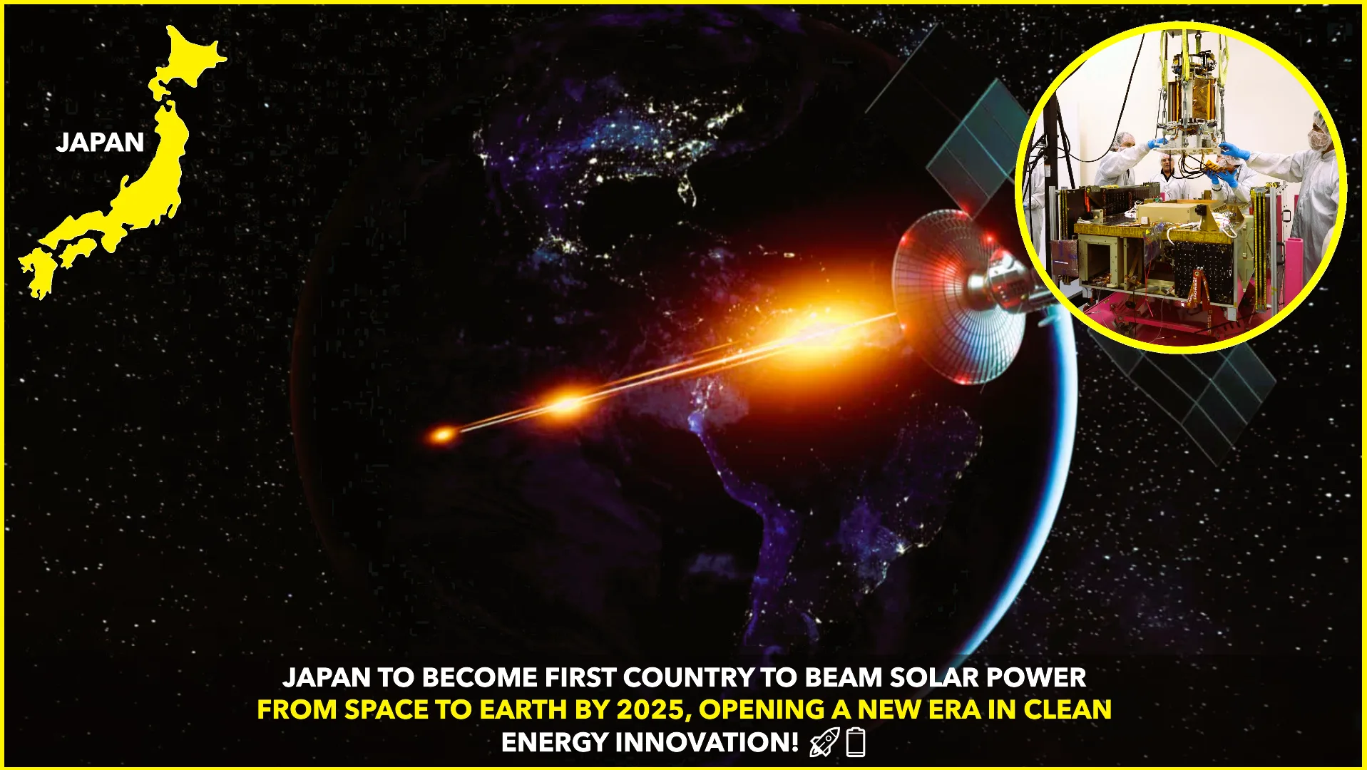 Japan Aims to Make History with Space-Based Solar Power Transmission by 2025