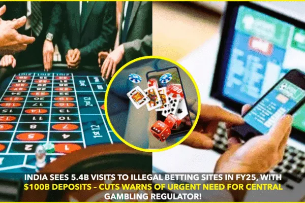 India Emerges as a Hotspot for Illegal Online Betting: $100 Billion Industry and 5.4 Billion Visits Raise Alarms India Emerges as a Hotspot for Illegal Online Betting: $100 Billion Industry and 5.4 Billion Visits Raise Alarms
