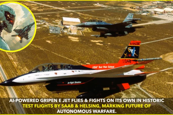 Saab’s AI‑Piloted Gripen E Pushes Air Combat Into a New Era Saab’s AI‑Piloted Gripen E Pushes Air Combat Into a New Era