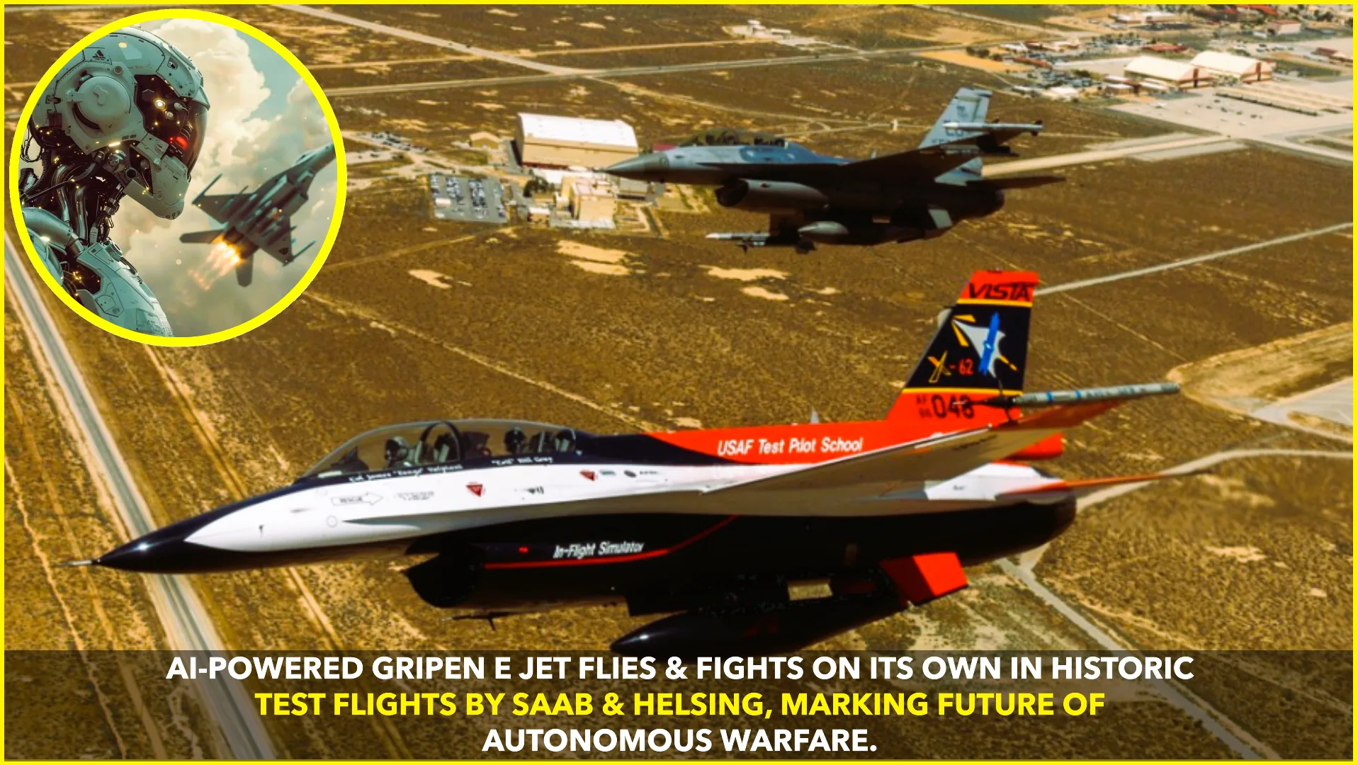 Saab’s AI‑Piloted Gripen E Pushes Air Combat Into a New Era