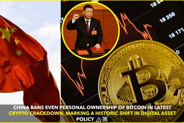 China Bans Crypto Ownership in Sweeping New Crackdown China Bans Crypto Ownership in Sweeping New Crackdown