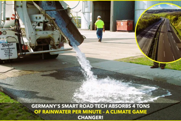 Germany’s Smart Roads Soak Up Rainwater to Fight Urban Floods Germany’s Smart Roads Soak Up Rainwater to Fight Urban Floods