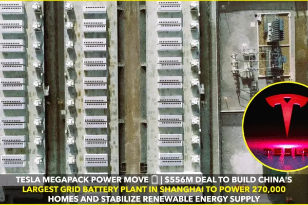 Tesla inks US $556 million deal for Shanghai grid battery plant, its first in China Tesla inks US $556 million deal for Shanghai grid battery plant, its first in China