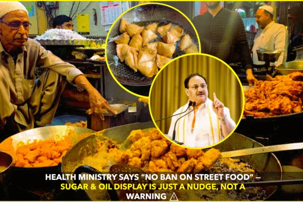 THE HEALTH MINISTRY CLARIFIES: NO BAN ON STREET FOOD, JUST A NUDGE TO INFORM CONSUMERS THE HEALTH MINISTRY CLARIFIES: NO BAN ON STREET FOOD, JUST A NUDGE TO INFORM CONSUMERS