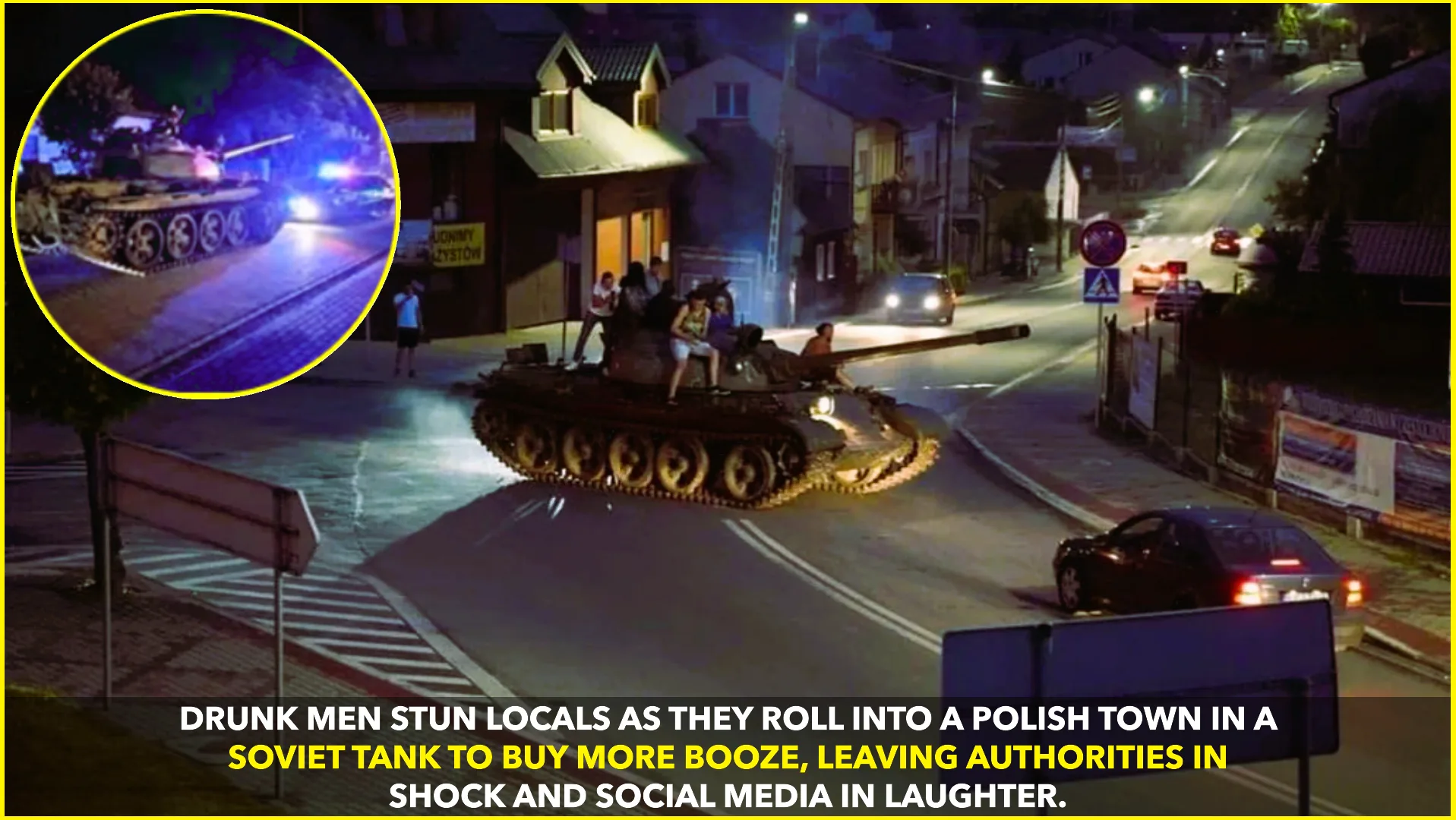 When Booze Meets Battle Tank: The Bizarre Polish Incident of 2019