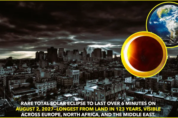 Historic Solar Eclipse to Dazzle Skies on August 2, 2027—Longest Visible from Land in Over a Century Historic Solar Eclipse to Dazzle Skies on August 2, 2027—Longest Visible from Land in Over a Century
