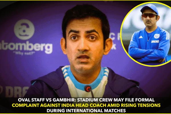 Tensions at The Oval: Staff Reportedly Threaten Complaint Against India Coach Gautam Gambhir Tensions at The Oval: Staff Reportedly Threaten Complaint Against India Coach Gautam Gambhir