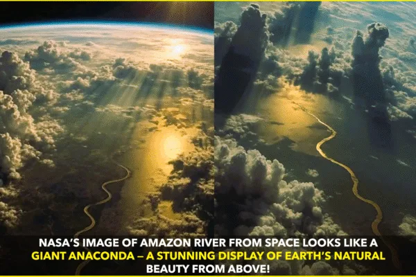 NASA Captures Amazon River’s Serpentine Beauty from Space NASA Captures Amazon River’s Serpentine Beauty from Space