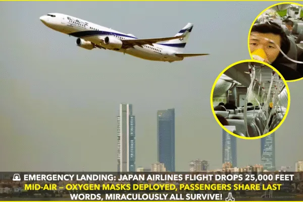 Japan Airlines Flight Plunges 25,000 Feet in Mid-Air Emergency; All 191 Survive Japan Airlines Flight Plunges 25,000 Feet in Mid-Air Emergency; All 191 Survive