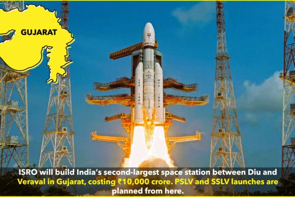 ISRO to Set Up ₹10,000-Crore Space Station in Gujarat ISRO to Set Up ₹10,000-Crore Space Station in Gujarat