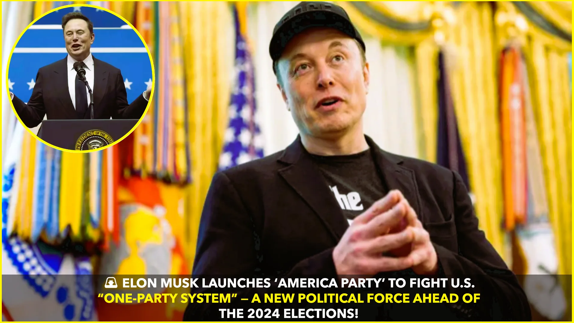 Elon Musk Launches 'America Party' to Challenge U.S. Political Establishment
