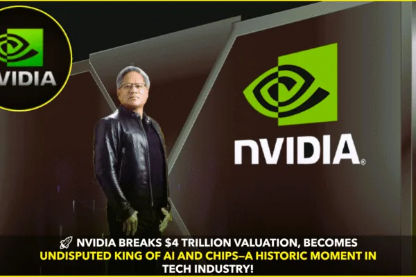 Nvidia Hits $4 Trillion Valuation, Becomes Undisputed King of Silicon Nvidia Hits $4 Trillion Valuation, Becomes Undisputed King of Silicon