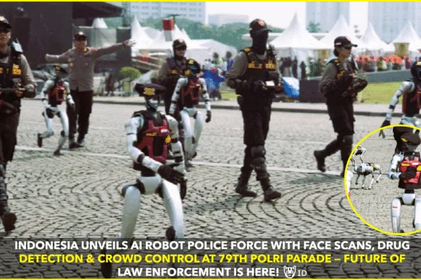 Indonesia Launches Robotic Police Force to Modernize Law Enforcement Indonesia Launches Robotic Police Force to Modernize Law Enforcement
