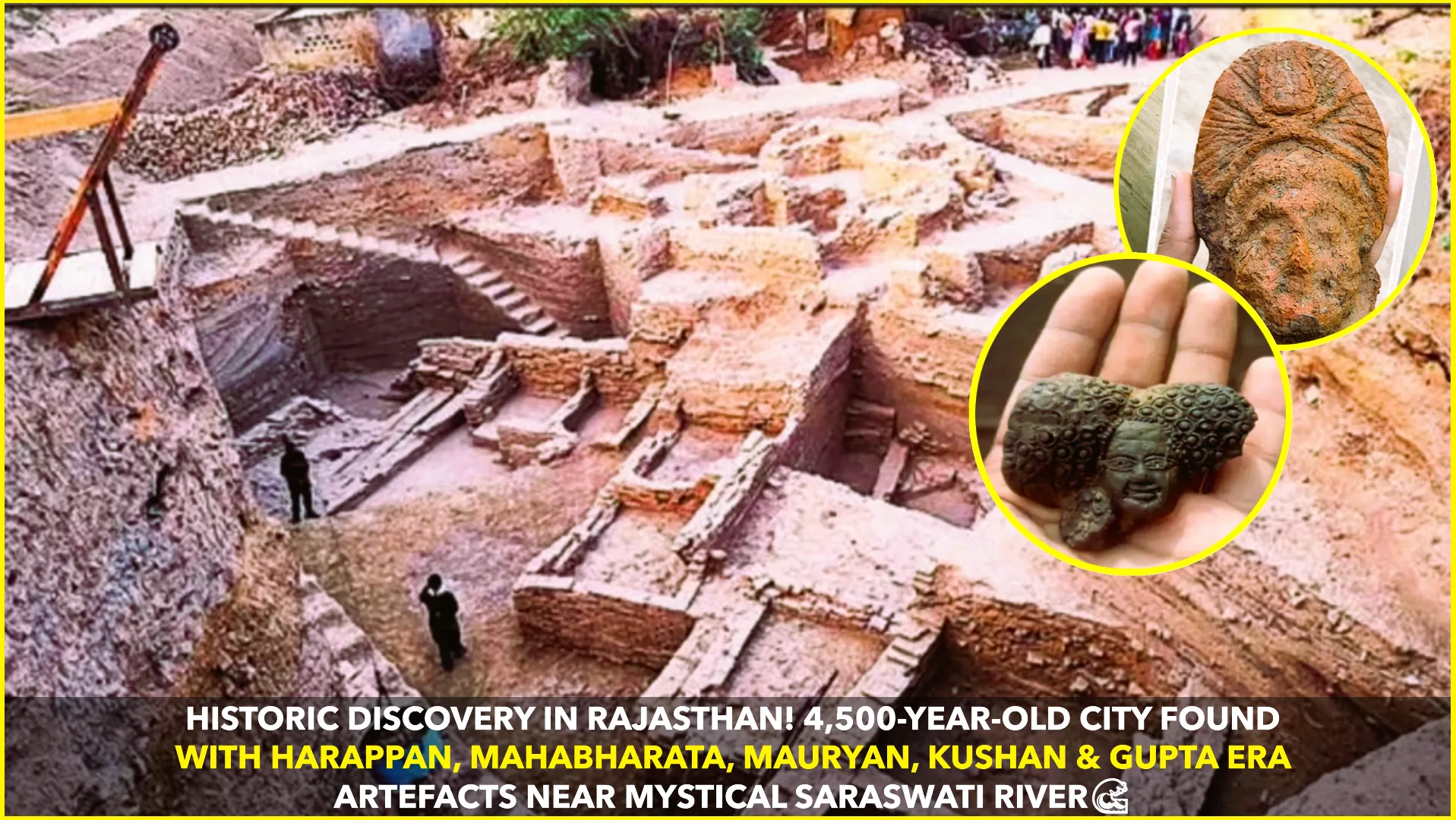 Rajasthan’s Deeg Reveals 4,500-Year-Old Ancient City, Artefacts From 5 Historical Eras Discovered