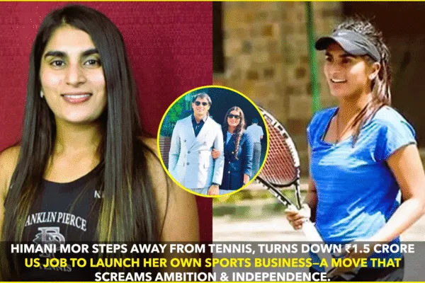 Himani Mor Quits Tennis, Rejects ₹1.5 Crore Job Offer Himani Mor Quits Tennis, Rejects ₹1.5 Crore Job Offer