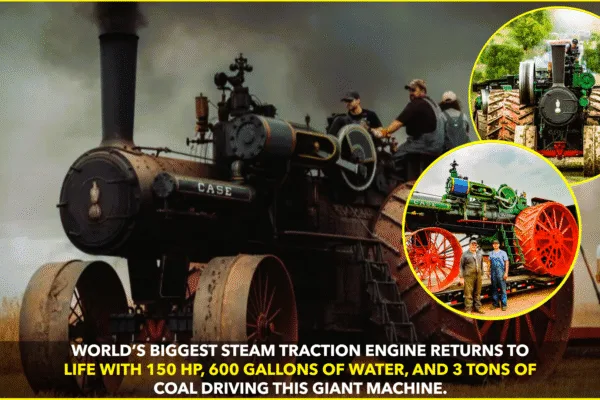 World’s Largest Steam Traction Engine Restored