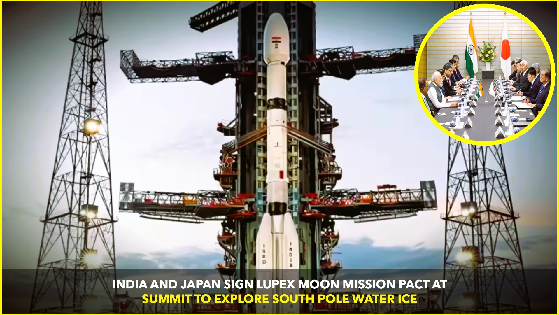 India-Japan Seal LUPEX Pact at 15th Summit in New Delhi