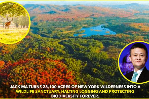 Jack Ma Turns New York Wilderness into Sanctuary Jack Ma Turns New York Wilderness into Sanctuary
