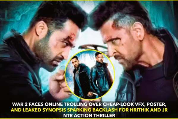 “War 2,” the highly awaited sequel in Yash Raj Films’ (YRF) Spy Universe featuring Hrithik Roshan and Jr. NTR, is hitting turbulence online over its visuals and a resurfaced plot leak. “War 2,” the highly awaited sequel in Yash Raj Films’ (YRF) Spy Universe featuring Hrithik Roshan and Jr. NTR, is hitting turbulence online over its visuals and a resurfaced plot leak.