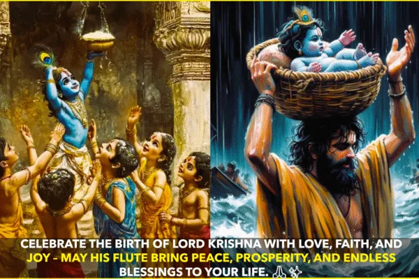 Divine Blessings of Janmashtami: Love, Peace & Prosperity Divine Blessings of Janmashtami: Love, Peace & Prosperity