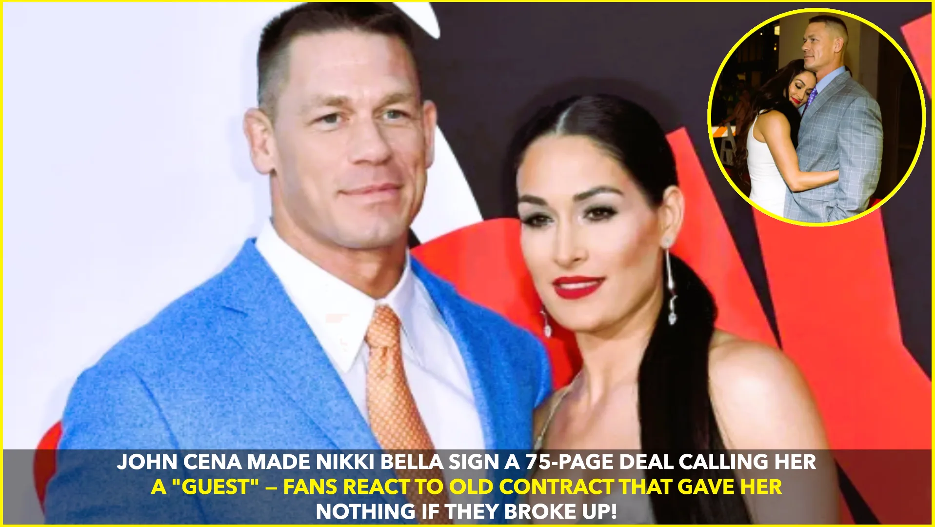 John Cena’s 75-Page Live-In Contract With Nikki Bella Resurfaces, Sparks Fresh Debate