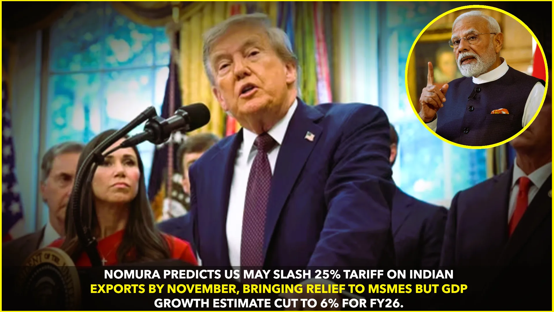 Nomura: US Tariff Cut May Ease Pressure on Indian Exports