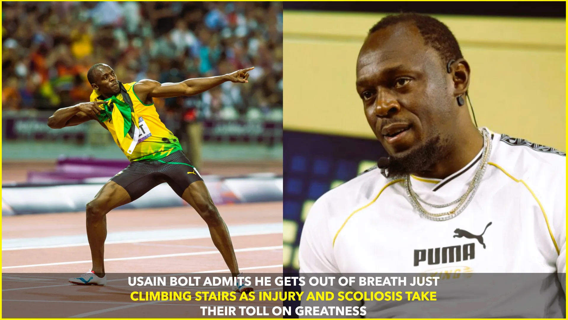 Usain Bolt Falls Breathless: Health Woes Cloud Legendary Career