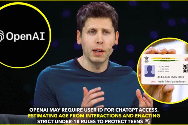 OpenAI May Require ID for ChatGPT, Age Rules for Teens OpenAI May Require ID for ChatGPT, Age Rules for Teens