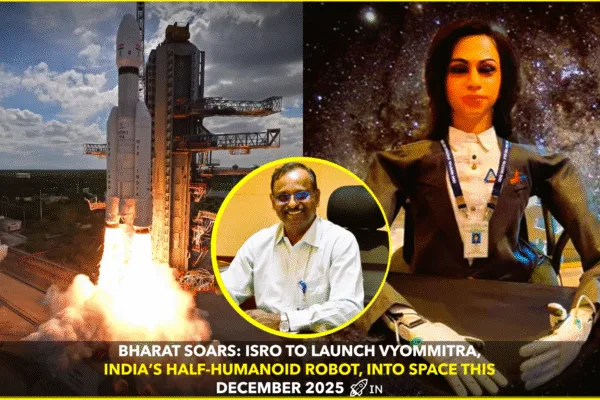 ISRO Rewrites History: Vyommitra to Fly in December 2025 ISRO Rewrites History: Vyommitra to Fly in December 2025