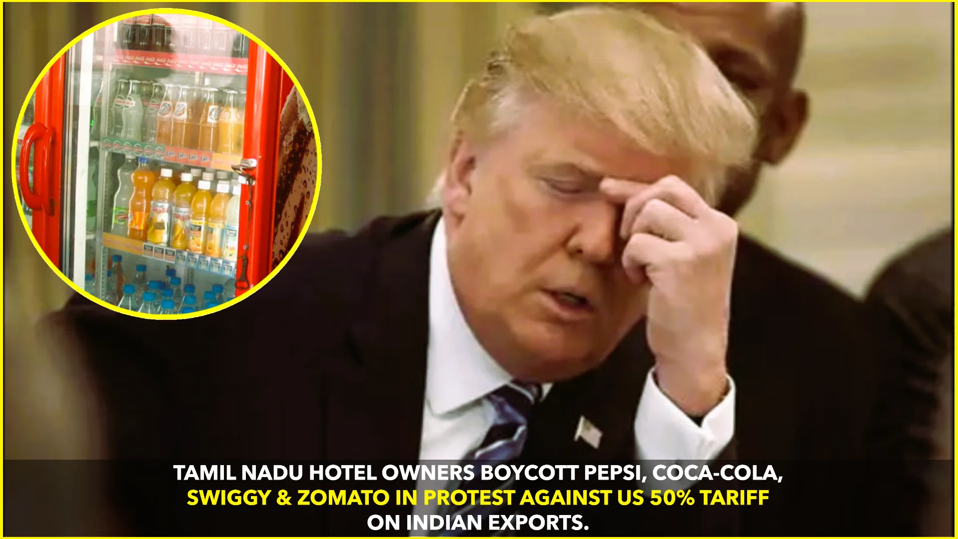 Tamil Nadu Hotels Association Boycotts US Brands Amid Tariff War