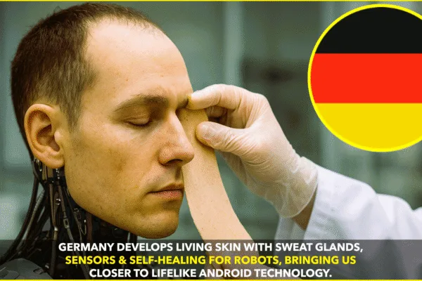 Germany Unveils Bioengineered Living Skin for Robotic Applications Germany Unveils Bioengineered Living Skin for Robotic Applications