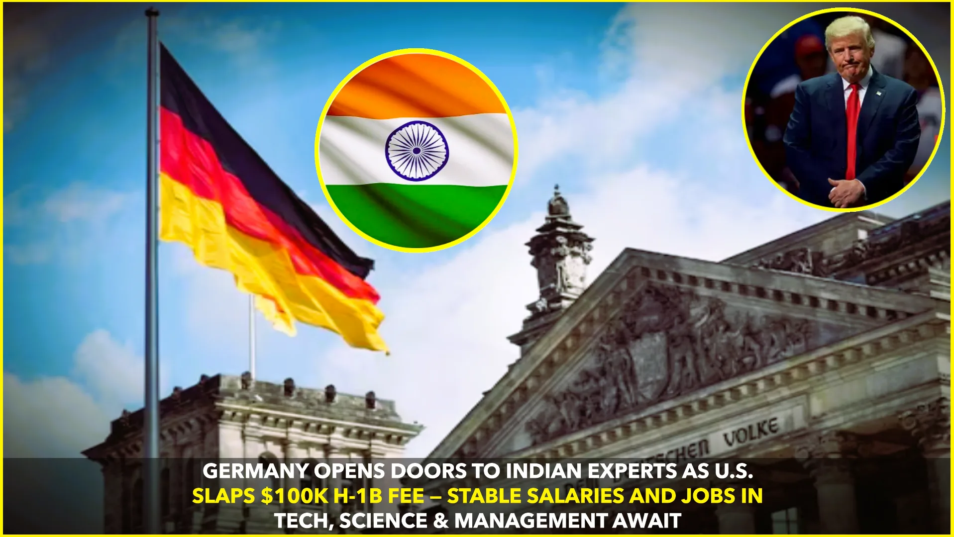 Germany Lures Indian Talent as US H-1B Fees Soar
