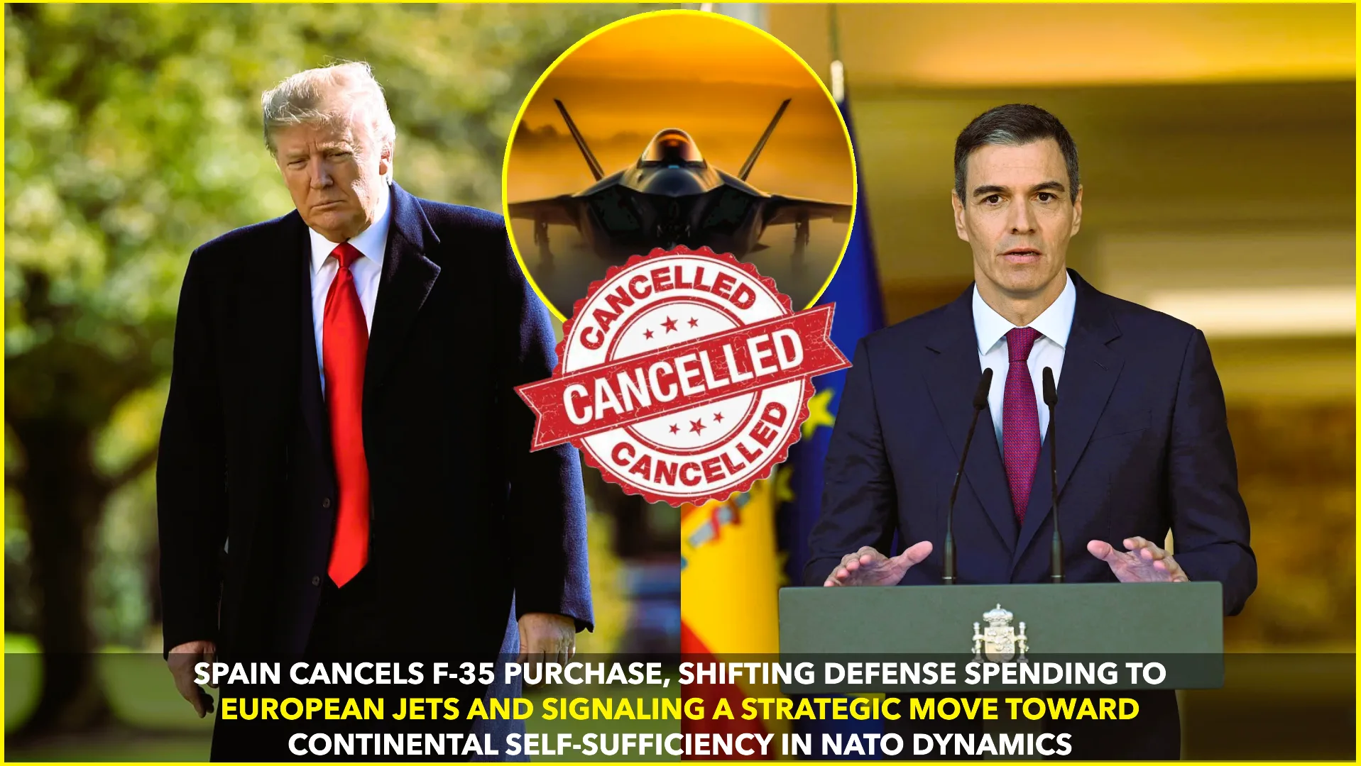 Spain Pulls Plug on F-35, Embraces European Strategy