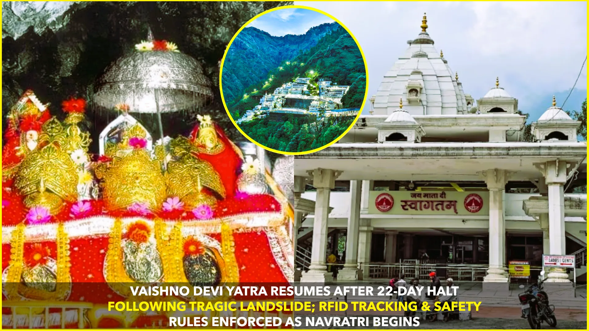 Vaishno Devi Yatra Resumes After 22-Day Halt with RFID Rules