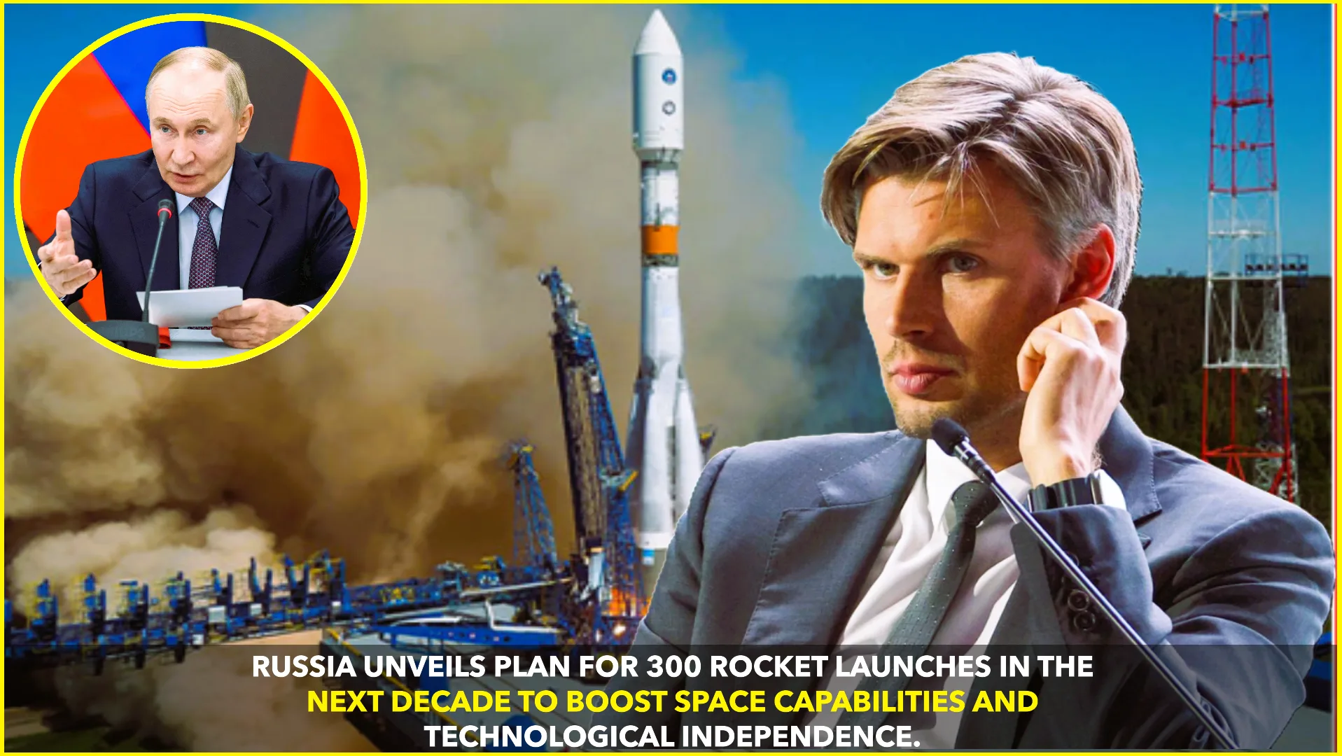 Russia's Bold Space Ambition: 300 Rocket Launches by 2035