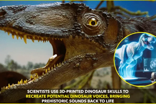 Bringing Dinosaur Voices Back to Life with 3D Printing Bringing Dinosaur Voices Back to Life with 3D Printing
