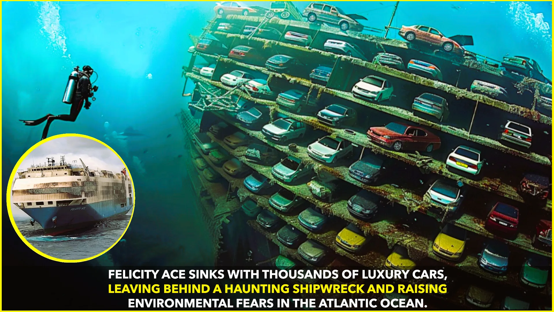 Felicity Ace Shipwreck: Luxury Cars Lost to the Atlantic