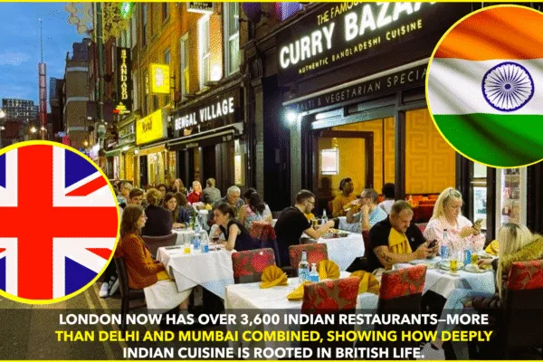 London Has More Indian Restaurants Than Delhi & Mumbai Combined London Has More Indian Restaurants Than Delhi & Mumbai Combined