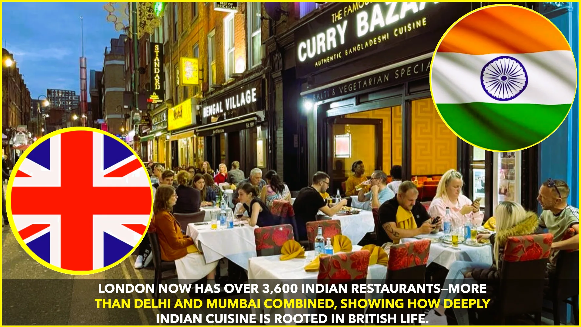 London Has More Indian Restaurants Than Delhi & Mumbai Combined