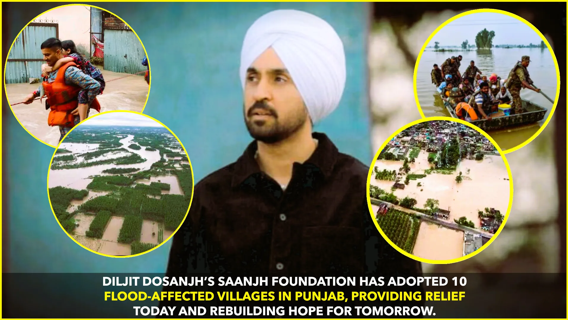 Diljit Dosanjh’s Saanjh Foundation Adopts 10 Punjab Villages