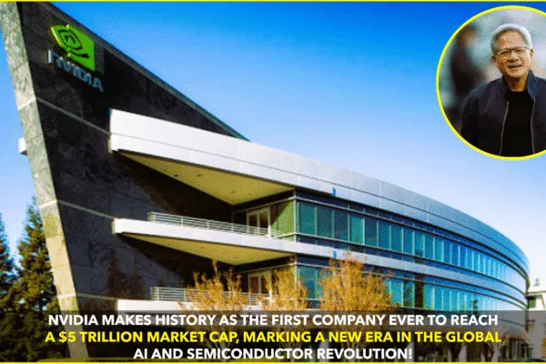 Nvidia Becomes First Company to Hit $5 Trillion Valuation Nvidia Becomes First Company to Hit $5 Trillion Valuation