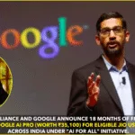 Reliance & Google Unite to Offer 18 Months of Free Google AI Pro for Jio Users Reliance & Google Unite to Offer 18 Months of Free Google AI Pro for Jio Users
